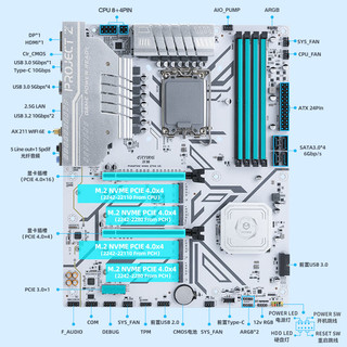  ERYING/尔英 超频 主板 WIFI DDR5