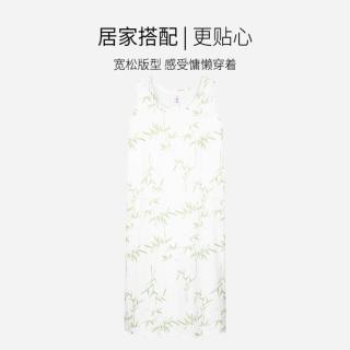 【防凸点带胸垫】夏季睡裙女士睡衣可外穿宽松透气家居服裙子