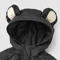YeeHoO英氏儿童加厚羽绒服外套冬季防寒小熊羽绒服中大童外套2024新款