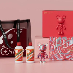 MOUTAI 茅台 飞天茅台 53%vol 酱香型白酒 200ml*2瓶 星际熊2024惠群贵礼礼盒