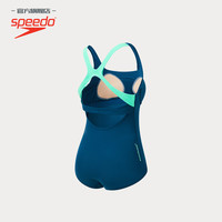 Speedo/速比涛 交叉工字背心设计高性能连体泳衣 2024