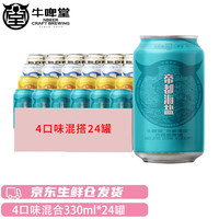 NBeer/牛啤堂 混搭口味 精酿啤酒  听装 330ml