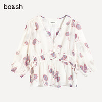 ba&sh 巴安斯 女士长袖衬衫 1E24DUNE 白色 XL