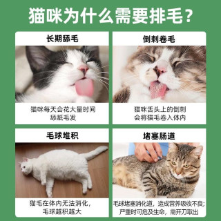猫草薄荷饼干化毛球排毛膏冻干猫草棒粒磨牙幼猫咪零食克星