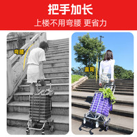 买菜小拉车家用便携超市购物车老人爬楼轻便可折叠拖车拉杆手推车