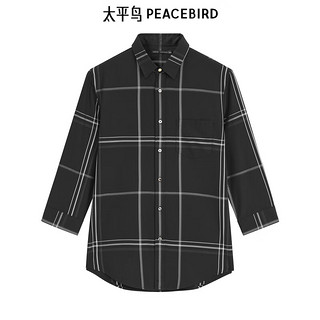 PEACEBIRD 太平鸟 男装中短袖衬衫合集 多款任选