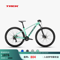 崔克(TREK)MARLIN 4 轻量快速21速碟刹越野通勤山地自行车门店提取 青绿色 L(身高177-188CM)