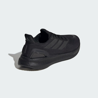 adidas 阿迪达斯 PUREBOOST 5 超轻缓震回弹男女跑鞋 ID1158 黑色 42.5
