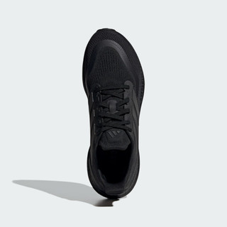 adidas 阿迪达斯 PUREBOOST 5 超轻缓震回弹男女跑鞋 ID1158 黑色 42.5