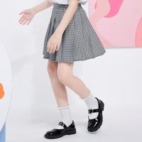 【简约格子】童装女童短裙女童半身裙夏装大童防走光清爽