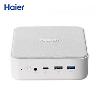 Haier 海尔 云悦mini H12 迷你台式机 白色（酷睿i5-12450H、核芯显卡、16GB、512GB SSD）