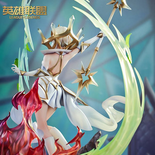 LEAGUE OF LEGENDS英雄联盟LOL 大元素使皮肤拉克丝雕塑1/7比例手办雕塑 游戏周边 大元素使 拉克丝 拉克丝