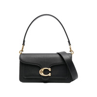 蔻驰(COACH)女士TABBY系列26号中号风琴手提单肩斜挎包 CH857 黑色
