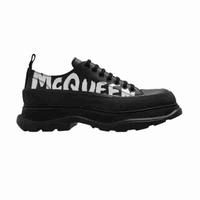 ALEXANDER MCQUEEN 男款皮革厚底运动鞋