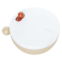 Miniqua 行星便当沙拉碗饭盒上班健身族圆形轻食微波炉可加热餐盒