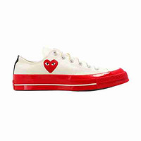 COMME des GARÇONS Play X Converse 联名款 CHUCK 70 男款低帮帆布鞋