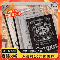 国誉 KOKUYO 迪士尼100周年奇遇系列Campus学生8mm点线无线笔记本子送礼B5记事本 40页/4本 WSG-NB6MB54-1