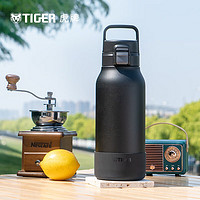 TIGER 虎牌 不锈钢真空保温保冷杯大容量户外运动水杯 MTA-B100 1000ml 曜石黑