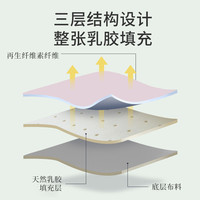 A类天然乳胶枕套48cmx74cm一对装单双人枕皮凉席枕芯套夏凉枕头套