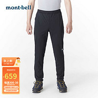 mont·bell montbell男裤23春夏新款休闲裤户外休闲防风透气舒适运动裤1105623 BK/黑色 XL