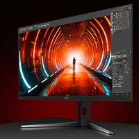 冠捷 U32G4ZMN 31.5英寸 Mini LED FreeSync 显示器（3840×2160、240Hz、100%sRGB、HDR1000）