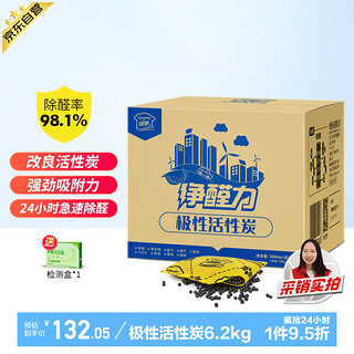 Greensky 绿驰 极性活性炭 100g*62包