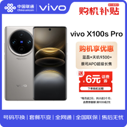 vivo X100s Pro 16GB+512GB 钛色 蓝晶×天玑9300+ 蔡司APO超级长焦 蓝海电池