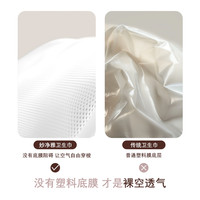 MIAOJINGYA 妙净雅 日用卫生巾超薄夜用安全裤组合无塑料底膜透气姨妈巾亲肤棉