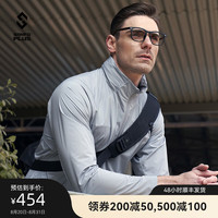 SANFO PLUS户外 男款冰雾皮肤风衣GENII SJM-21001 中度灰 2XL