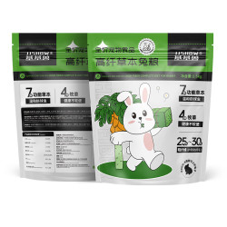 JJSHOW 基基兽 高纤草本兔粮 2.5kg