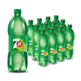 pepsi 百事 7-Up 七喜 汽水 冰爽柠檬味 1L*12瓶