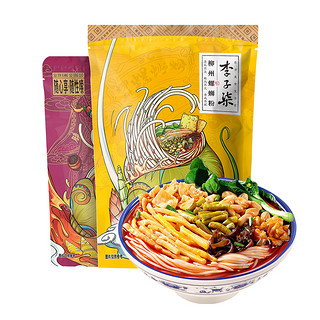 88VIP：李子柒 方便速食柳州螺蛳粉330g*1+爆椒280g*1螺狮粉螺丝粉丝米线