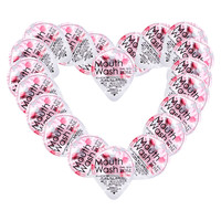 Long Spin 隆斯冰 日本进口okina漱口水便携清新独立小包装 10个玫瑰味果冻装（简易盒装-多买更优）