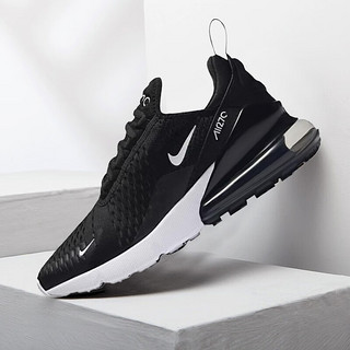 NIKE 耐克 Air Max 270 女子跑鞋 AH6789-001 黑白 37.5