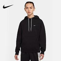 NIKE 耐克 连帽卫衣男冬季加绒保暖宽松运动服小勾套头衫DA0316-010