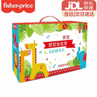 费雪新生儿礼盒婴儿玩具儿童初级感统训练球宝宝手抓球触觉玩具 感官训练大礼包