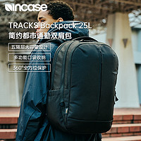 Incase 双肩电脑包Track男士出游通勤日常苹果MacBookPro联想华为笔记本电脑旅行背包16英寸大容量黑色