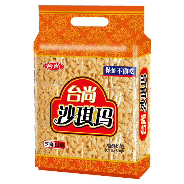 台尚 芝麻味沙琪玛538g