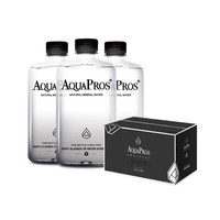 AQUAPROS 宝露兹 高端天然矿泉水箱装 420ml/瓶