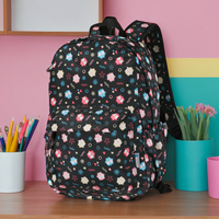 卡拉羊书包女双肩包休闲女小初中生女书包女轻便时尚书包