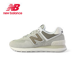 new balance newbalance NB24新款女鞋复古运动休闲鞋 浅橄榄绿WL574DP2