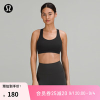 露露乐蒙lululemon 丨Free to Be Serene 女士运动内衣 LW2D87A 黑色 XXS