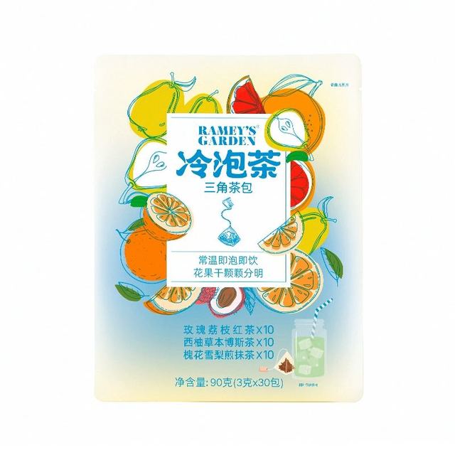 蕾米花园 RG蕾米花园冷泡茶组合装30包装办公室凉茶花果茶山姆款原叶袋泡茶