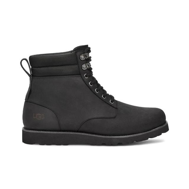 UGG 纯色平底牛皮马多克靴 1138183黑色