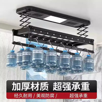 电动晾衣架阳台智能晾衣机遥控语音升降智能烘干晾衣架自动晾衣杆