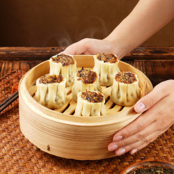 大希地 速食冻食品 梅干菜猪肉烧麦500g