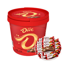 Dove 德芙 丝滑牛奶巧克力 270g 婚庆版
