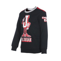 NIKE耐克JORDAN小童卫衣春时尚印花运动休闲圆领套头衫DJ3483-010