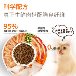 Instinct 百利 高蛋白鸡肉成猫粮 10磅