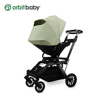 Orbit Baby 高景观婴儿推车新生儿双向四轮避震可坐可躺可折叠遛娃手推车G5+ 苔癣绿